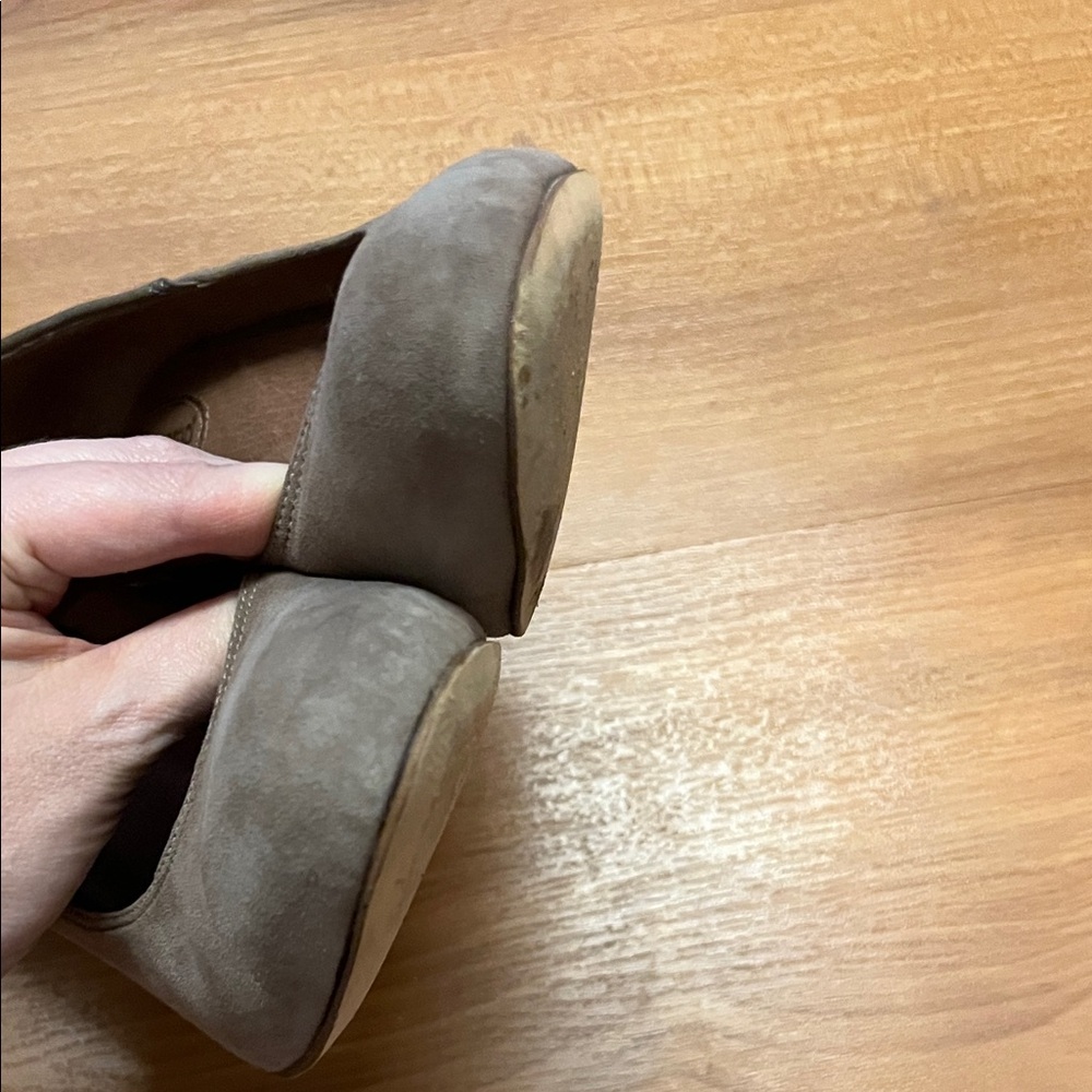 Corso Como Women's Taupe Suede Heels - Picture 3 of 6